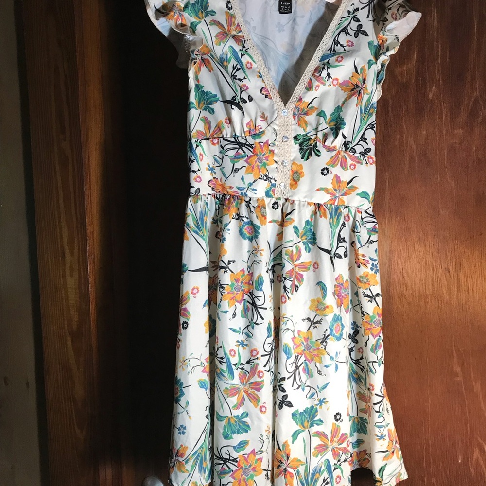 Summer Printed Mini Dress